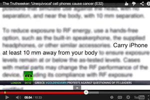 Cell Phone Radiation Causes Cancer: Video