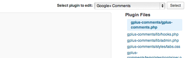 Google+ Comments Plugin Edit