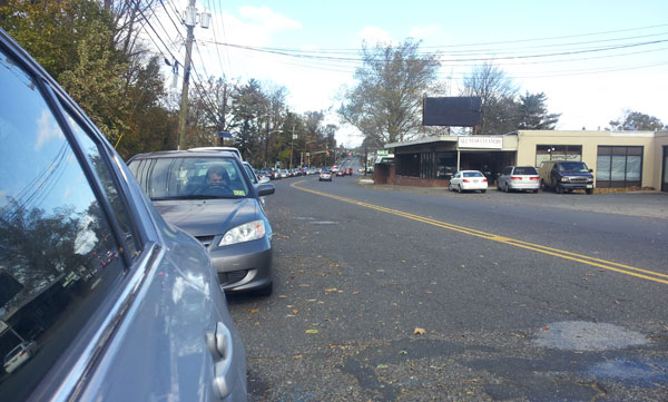 Hurricane Sandy - Near The Front Of A Line For Gas