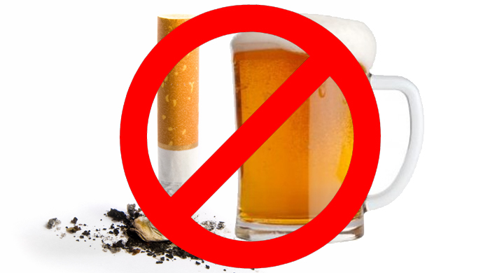 Lower Cholesterol Stop Smoking And Drinking Alcohol