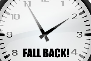 Fall Back Daylight Savings Time