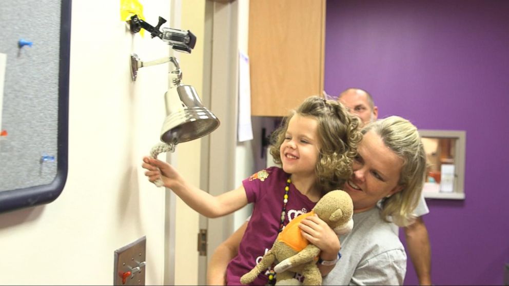 Completion Bell Rings In Hope For Child Cancer Survivors