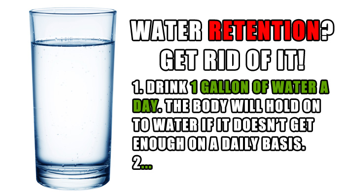 Water Retention - Get Rid Of It